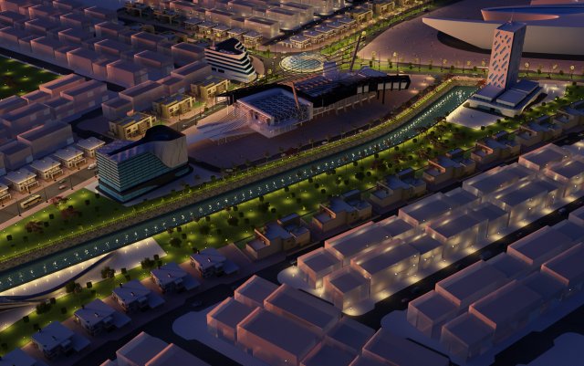 city ksa 3D 모델 .c4d .max .obj .3ds .fbx .stl .blend 