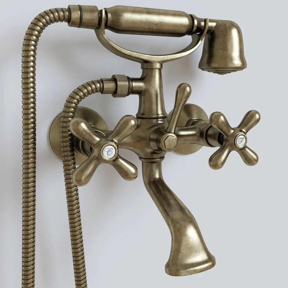 bathshower mixer emmevi deco 3D Model .c4d .max .obj .3ds .fbx .stl .blend