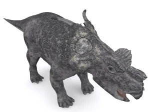 アケロウサウルス 3Dモデル