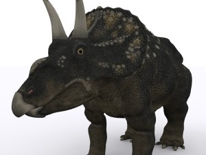 Diceratops dinosaur 3D Модель