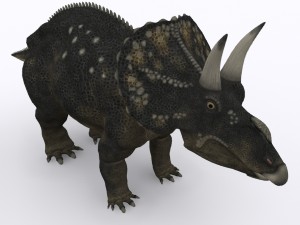 Diceratops dinosaur Modèle 3D