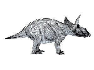 Diceratops dinosaur Modèle 3D