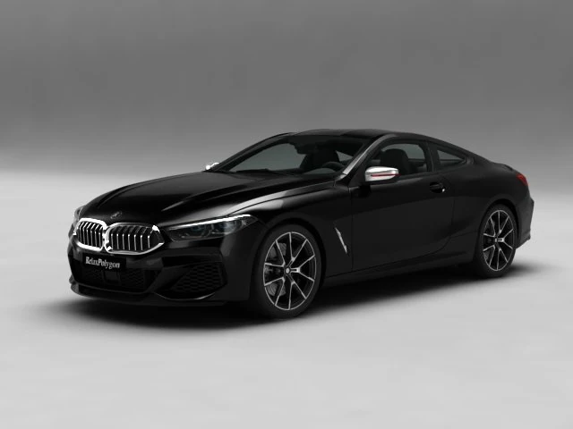 german sport 8 series car 3D Model .c4d .max .obj .3ds .fbx .stl .blend 