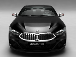 german sport 8 series car Modelo 3D