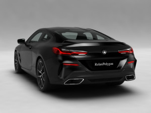 german sport 8 series car Modelo 3D