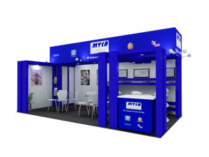 mtca exhibition booth 3D Model