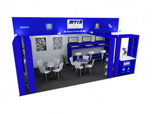 mtca exhibition booth 3D 모델
