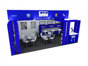 mtca exhibition booth 3D Model