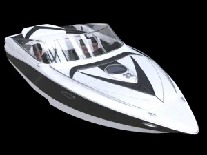 スピードボート12メートル 3Dモデル
