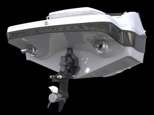 Speed boat 12 meters 3D Model
