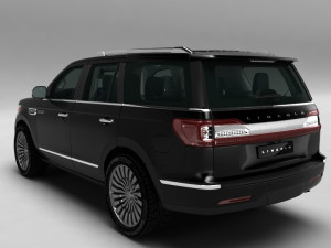 Lincoln navigator suv luxury car 3D 模型