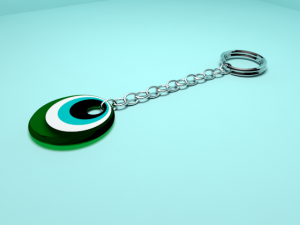 keychain cats eye 3D मॉडल