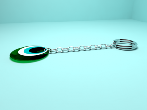 keychain cats eye 3D मॉडल