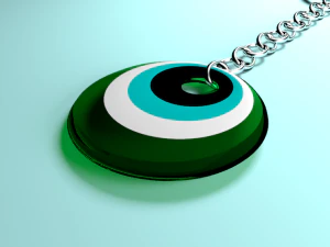 keychain cats eye 3D Model