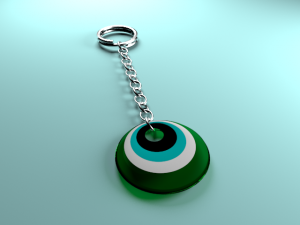 keychain cats eye 3D मॉडल