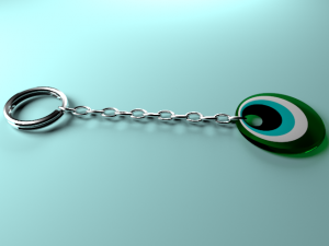 keychain cats eye 3D मॉडल