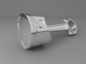 piston Model 3D