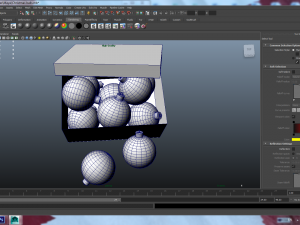 christmas balls 3D Model