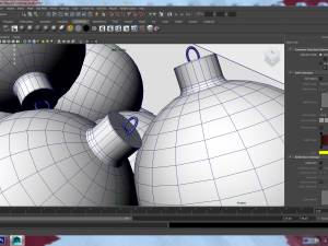 christmas balls 3D Model