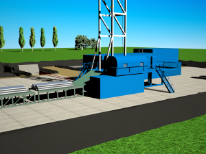 drilling area 3D 模型