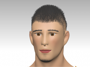 footballer 3D Model