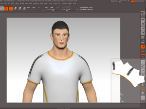 footballer 3D Model