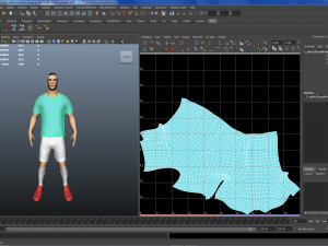 footballer Modelo 3D