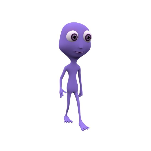 cartoon 3D Model .c4d .max .obj .3ds .fbx .stl .blend 