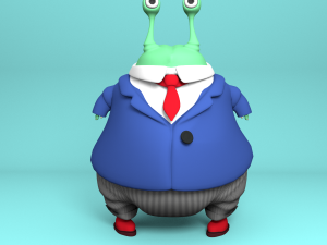 cartoon chupa Modèle 3D