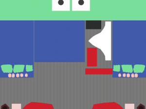 cartoon chupa Modèle 3D