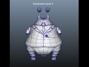 cartoon chupa Modèle 3D