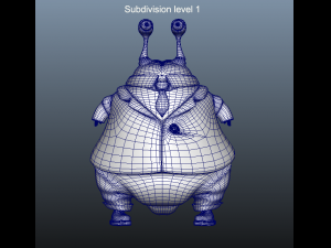 cartoon chupa Modèle 3D