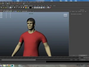 football player 3D Model