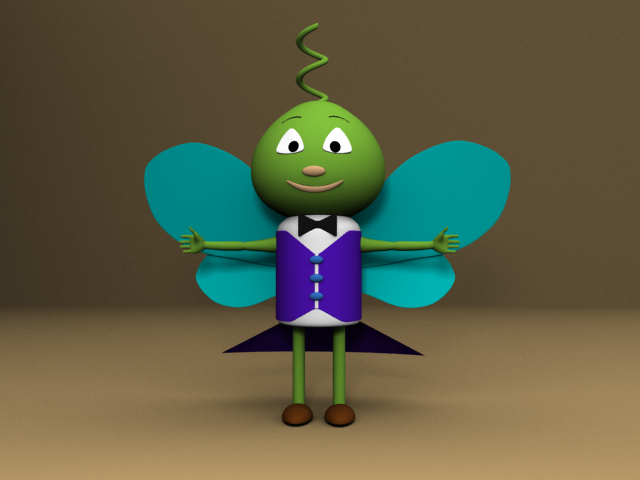 firefly 3D Модель .c4d .max .obj .3ds .fbx .stl .blend 