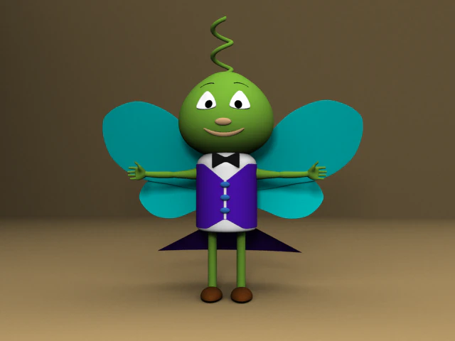 firefly 3D Model .c4d .max .obj .3ds .fbx .stl .blend 