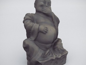 laughing buddha Model 3D