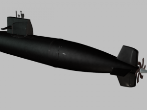 submarine 3D Model