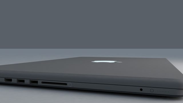 macbook pro 3D Model .c4d .max .obj .3ds .fbx .stl .blend