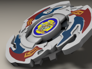 beyblade driger 3D Model