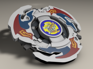 beyblade driger 3D Model