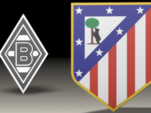 football team logo 3D Модель