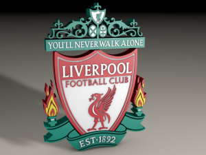 football team logo 3D Модель