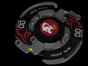 beyblade driger ms 3D Model