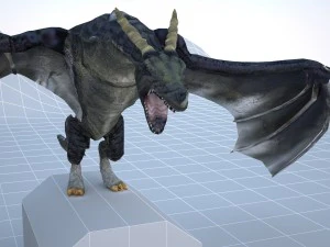 ドラゴン 3Dモデル