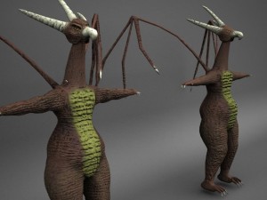 eagledragon monster 3D Модель