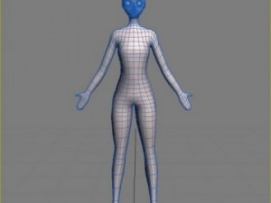 anime girl 3D मॉडल