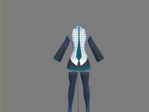 anime girl 3D मॉडल