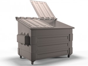trash can 3D मॉडल