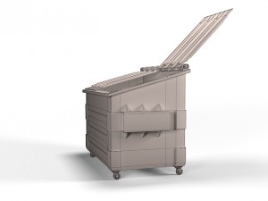 trash can 3D मॉडल