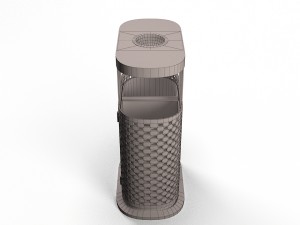 trash can Modelo 3D